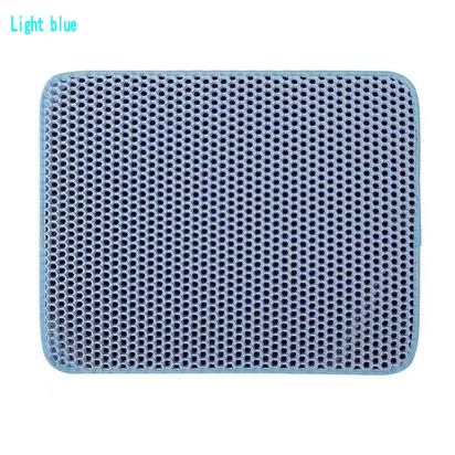 Revolutionary Double Layer Cat Litter Mat - Waterproof, Non-Slip, and Washable for Ultimate Cleanliness