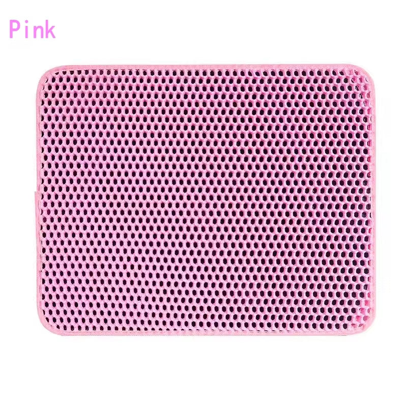 Revolutionary Double Layer Cat Litter Mat - Waterproof, Non-Slip, and Washable for Ultimate Cleanliness